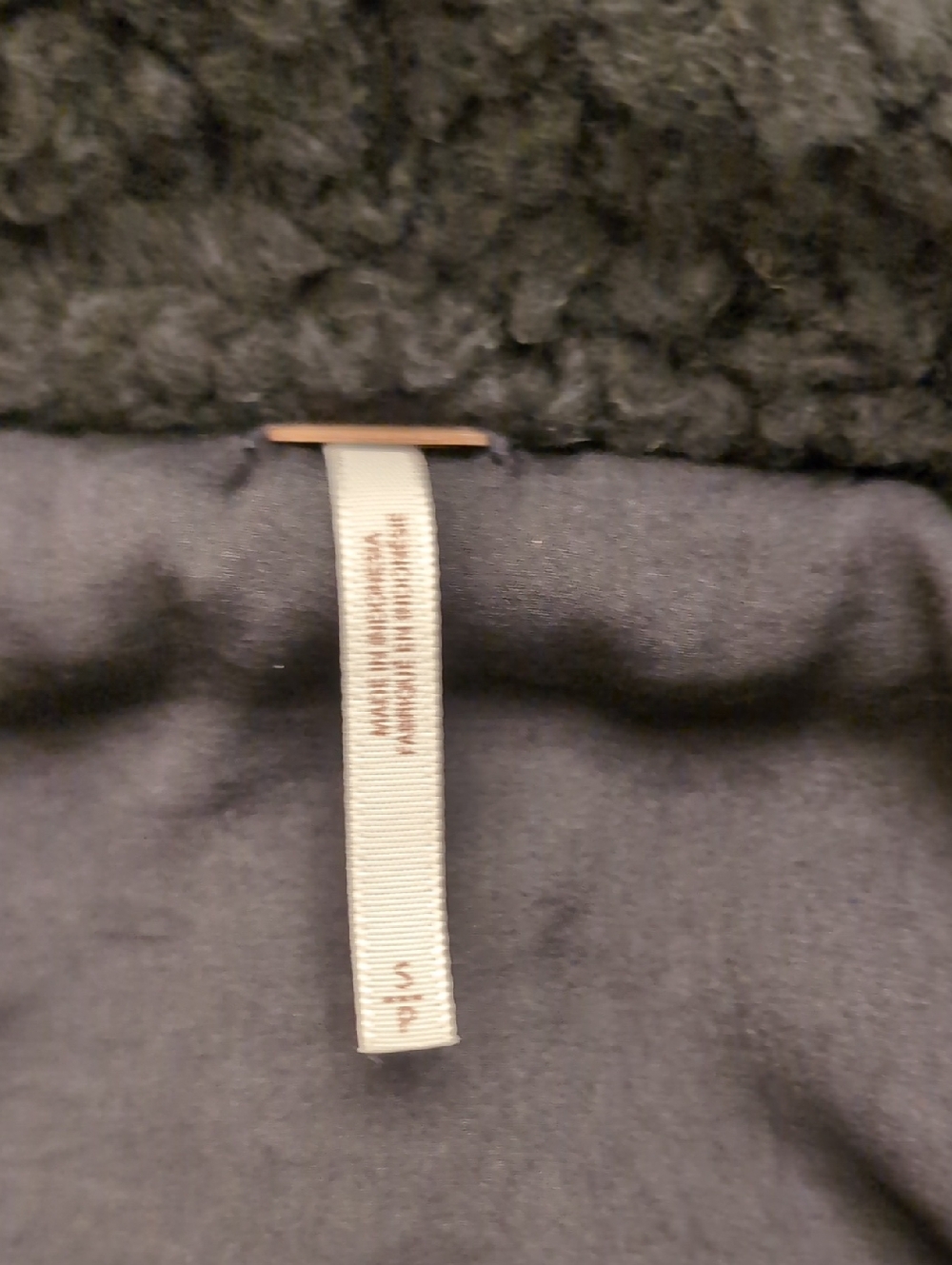 Free People Black Teddy Bouclé Button Jacket - Picture 2 of 4